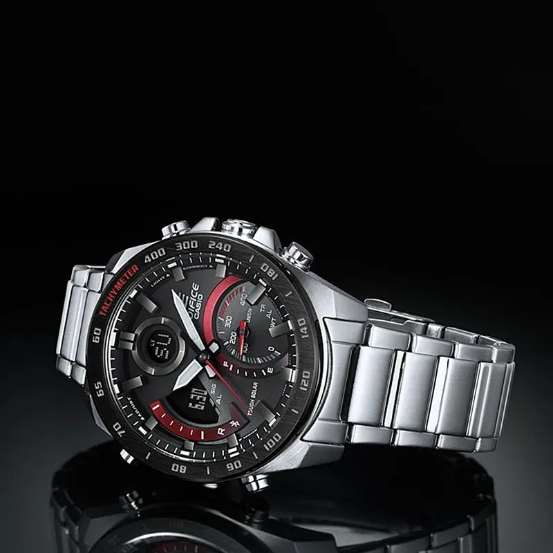 Casio Edifice Bluetooth Tough Solar Black Dial Men’s Watch- ECB-900DB-1A